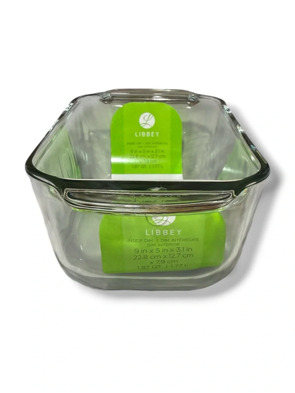 Libbey Baker’s Basics Glass Rectangular Baker - Clear 1.87 Quart